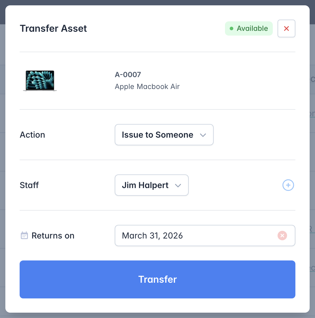 Product screenshot